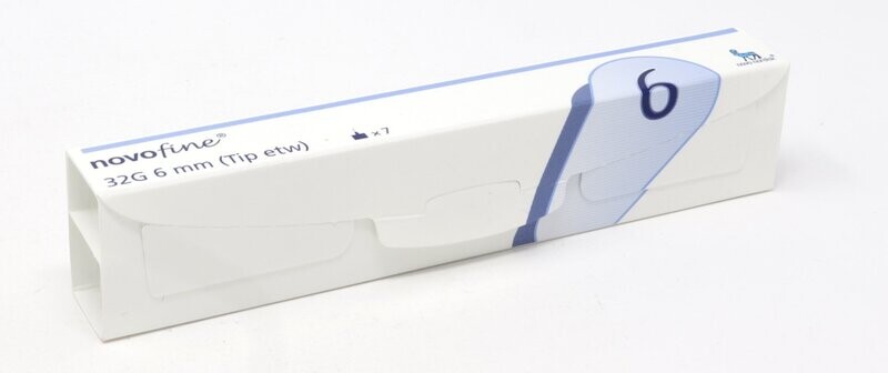 Novofine 0.23/0.25x6mm 7 piezas Novofine 0.23/0.25x6mm 7 piezas