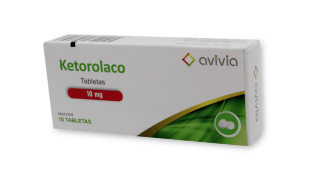 Ketorolaco 10mg oral 10 tabletas
