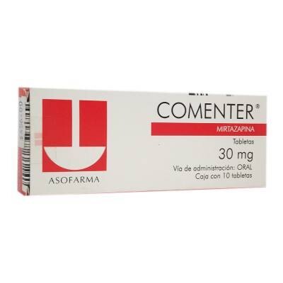 Comenter 30mg Oral 10 Tabletas Comenter 30mg Oral 10 Tabletas