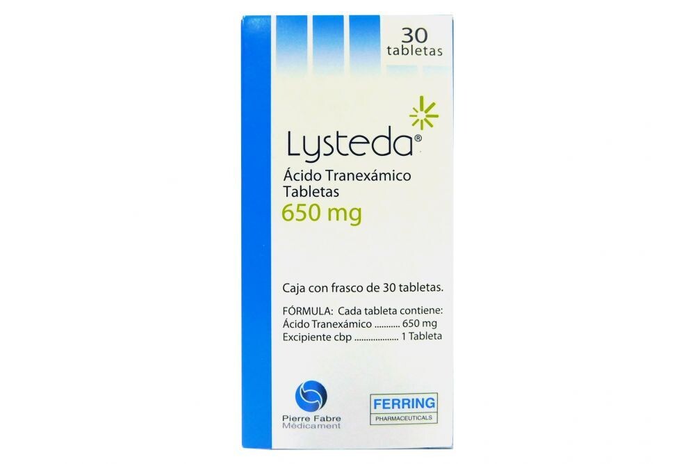 Lysteda 650mg oral  30 tabletas