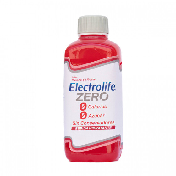 Electrolit Zero Ponche de Frutas Solución Oral 625mL Electrolit Zero Ponche de Frutas Solución Oral 625mL