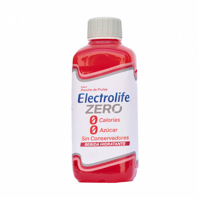 Electrolit Zero Ponche de Frutas Solución Oral 625mL
