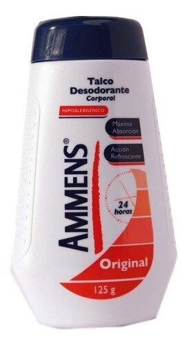 Talco Ammens Original Rojo 125g