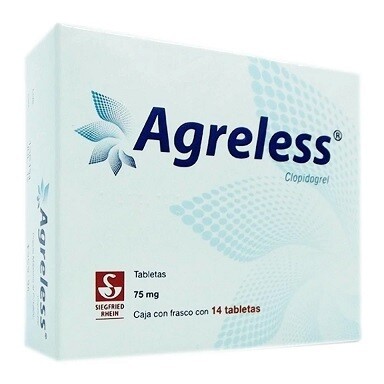 Agreless Oral 75mg 14 tabletas Agreless Oral 75mg 14 tabletas