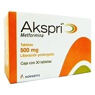 Akspri 500mg oral 30 Tabletas Liberación prolongada