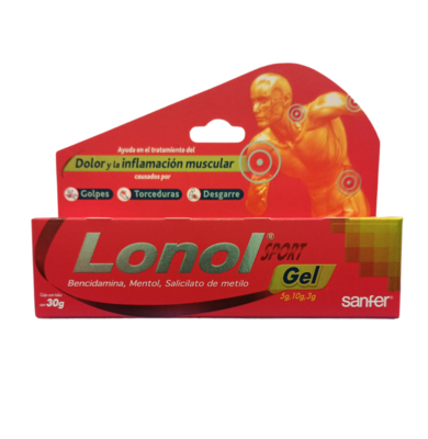 Lonol Sport Gel topico 30g Lonol Sport Gel topico 30g