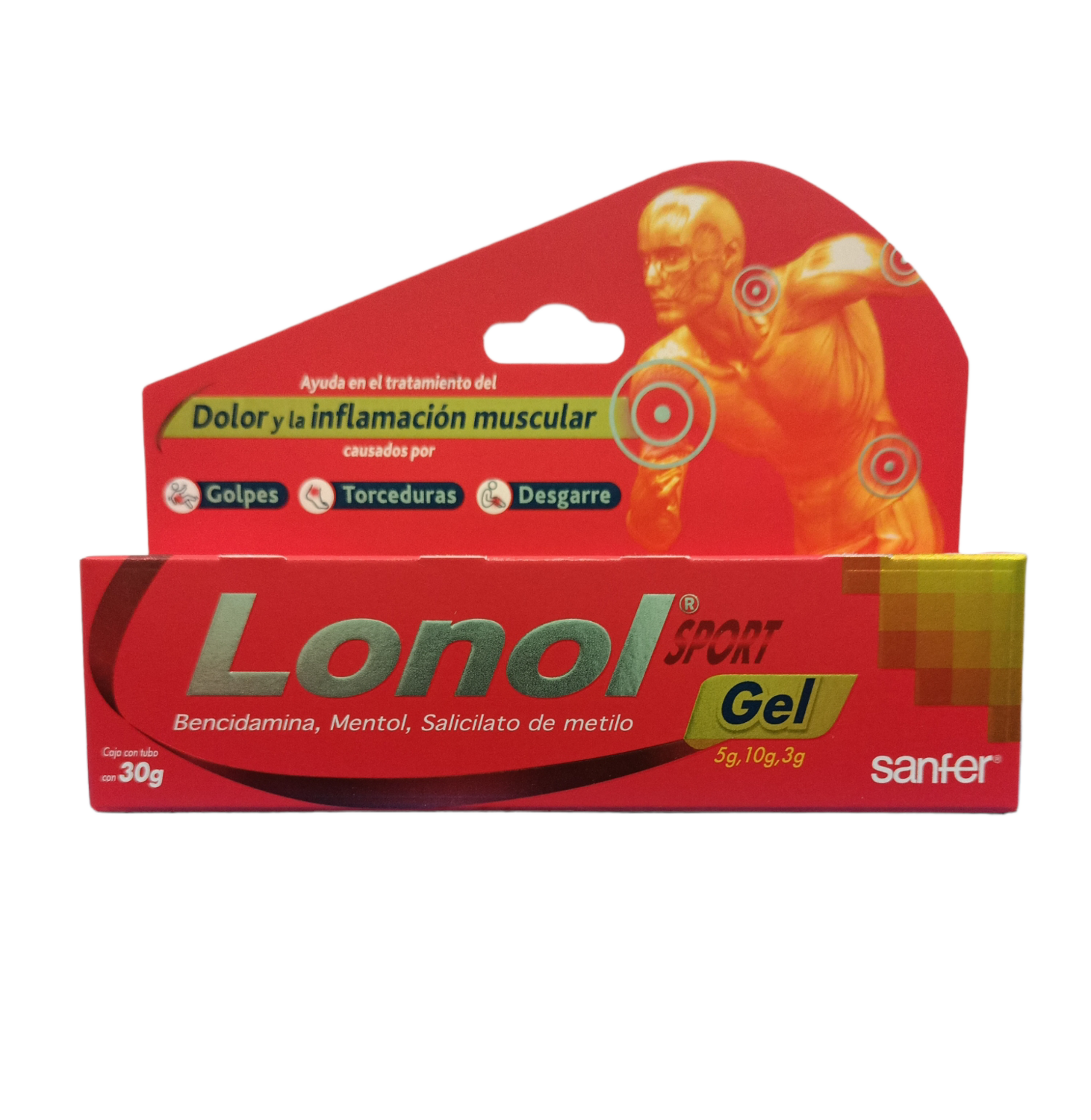 Lonol Sport Gel topico 30g