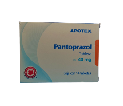 Pantoprazol 40mg oral 14 tabletas