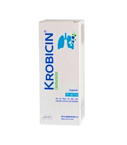 Krobicin 125mg Suspensión