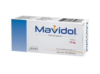 Mavidol 10mg oral 10 tabletas Mavidol 10mg oral 10 tabletas