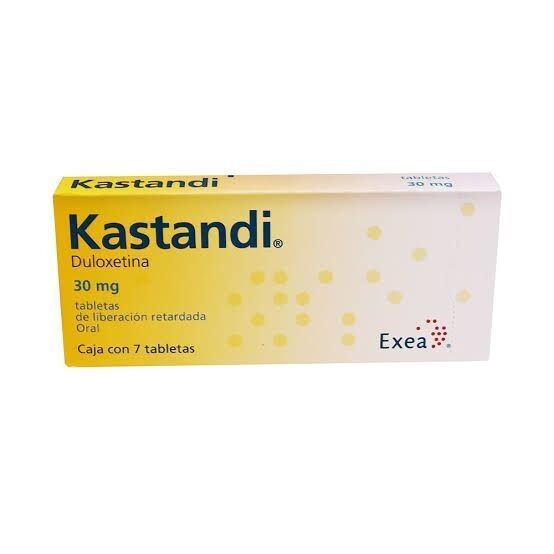 Kastandi 30mg Liberacion retardada 7 tabletas