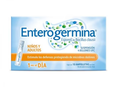 Enterogermina 4 Billones oral 10 Ampolletas