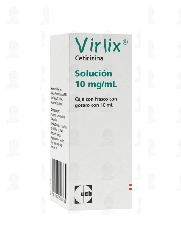Virlix Pediatrico Solución oral 10mL Virlix Pediatrico Solución oral 10mL