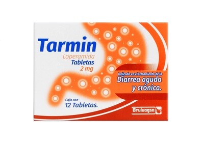Tarmin oral 12 tabletas