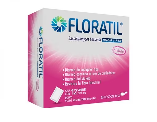 Floratil 200mg oral 6 Sobres