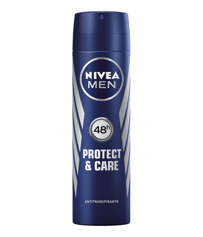 Antitranspirante Aerosol Nivea Men Protec & Care 150mL Antitranspirante Aerosol Nivea Men Protec & Care 150mL