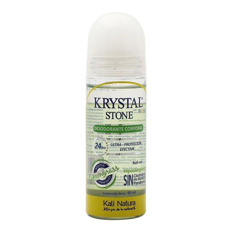 Krystal Stone Desodorante Corporal Lemonglass 90mL Krystal Stone Desodorante Corporal Lemonglass 90mL