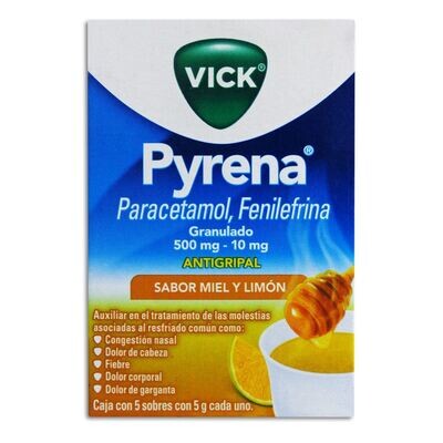 Vick Pyrena Miel-Limon oral 5 Sobres