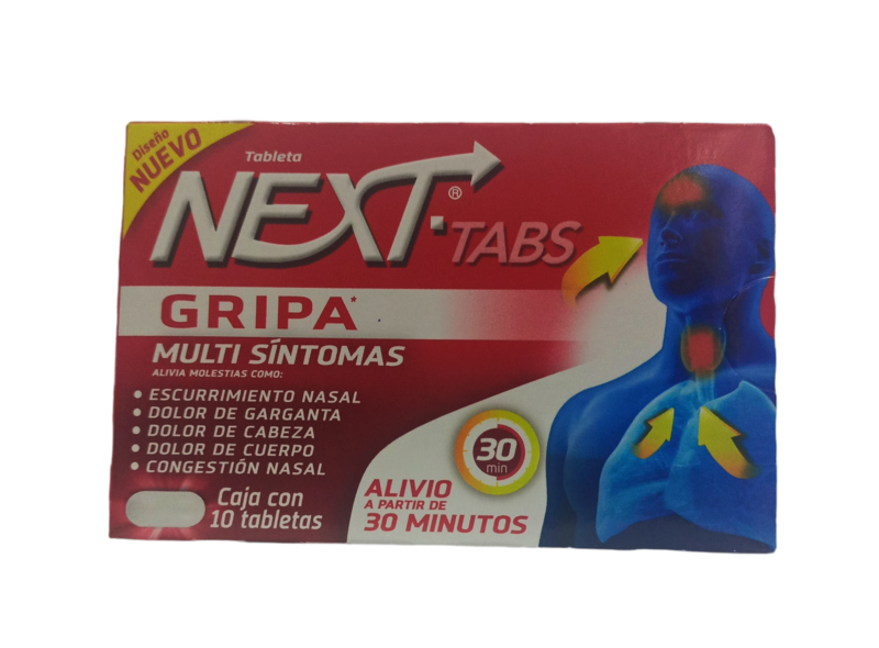Next oral 10 Tabletas