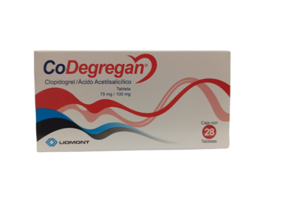 CoDegaran 75mg/100mg oral 28 tabletas CoDegaran 75mg/100mg oral 28 tabletas