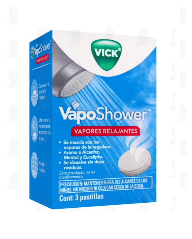 Vick Vaposhower 3 pastillas Vick Vaposhower 3 pastillas