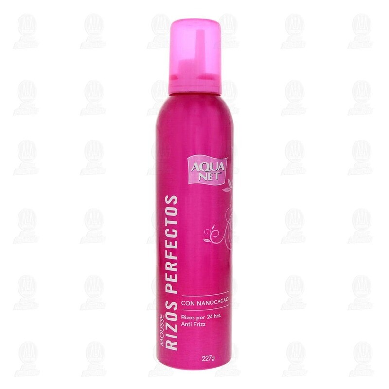 Espuma Aqua Net Rizos perfectos 227g Espuma Aqua Net Rizos perfectos 227g