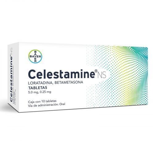 Celestamine NS oral 10 tabletas Celestamine NS oral 10 tabletas