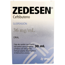 Zedesen 36mg Suspensión oral 30mL Zedesen 36mg Suspensión oral 30mL