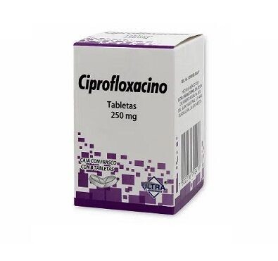 Ciprain 250mg oral 8 TABLETAS Ciprain 250mg oral 8 TABLETAS