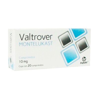 Valtrover 10mg Oral 20 Comprimidos