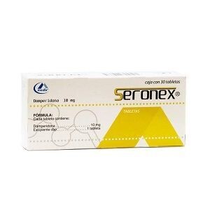 Seronex 10mg oral 30 tabletas
