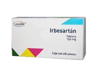 Irbesartan 150mg oral 28 Tabletas Irbesartan 150mg oral 28 Tabletas