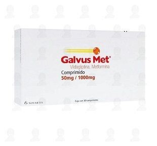 Galvus Met 50/1000mg oral 30 comprimidoS