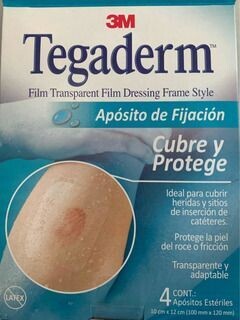 Tegaderm Apósito de Fijación 4 ápositos Tegaderm Apósito de Fijación 4 ápositos