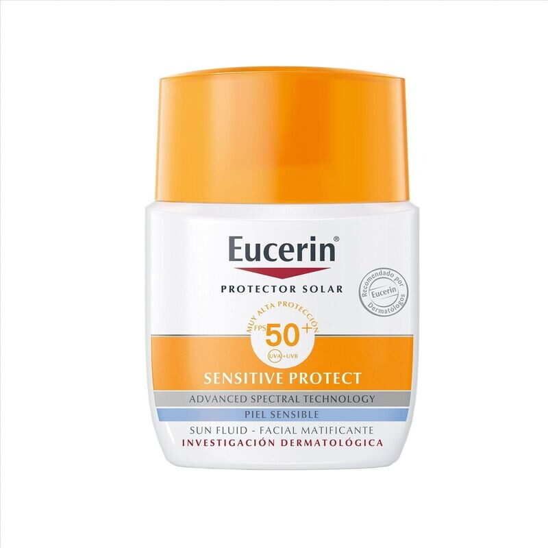 Eucerin Sun Matificante 50+FPSProtector Solar Facial 125mL