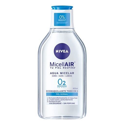 Agua Micelar 5en1 Nivea 400mL Agua Micelar 5en1 Nivea 400mL
