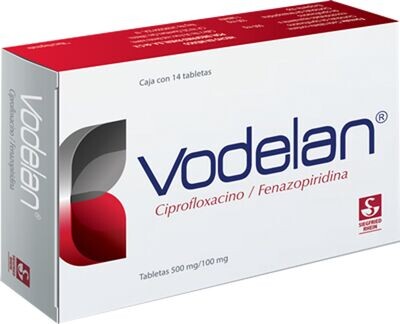 Vodelan 500/100mg oral 14 Tabletas Vodelan 500/100mg oral 14 Tabletas