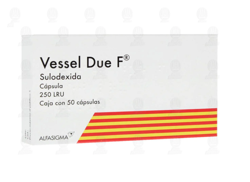 Vessel Due F 250LRU oral 50 cápsulas Vessel Due F 250LRU oral 50 cápsulas