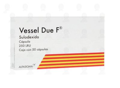 Vessel Due F 250LRU oral 50 cápsulas
