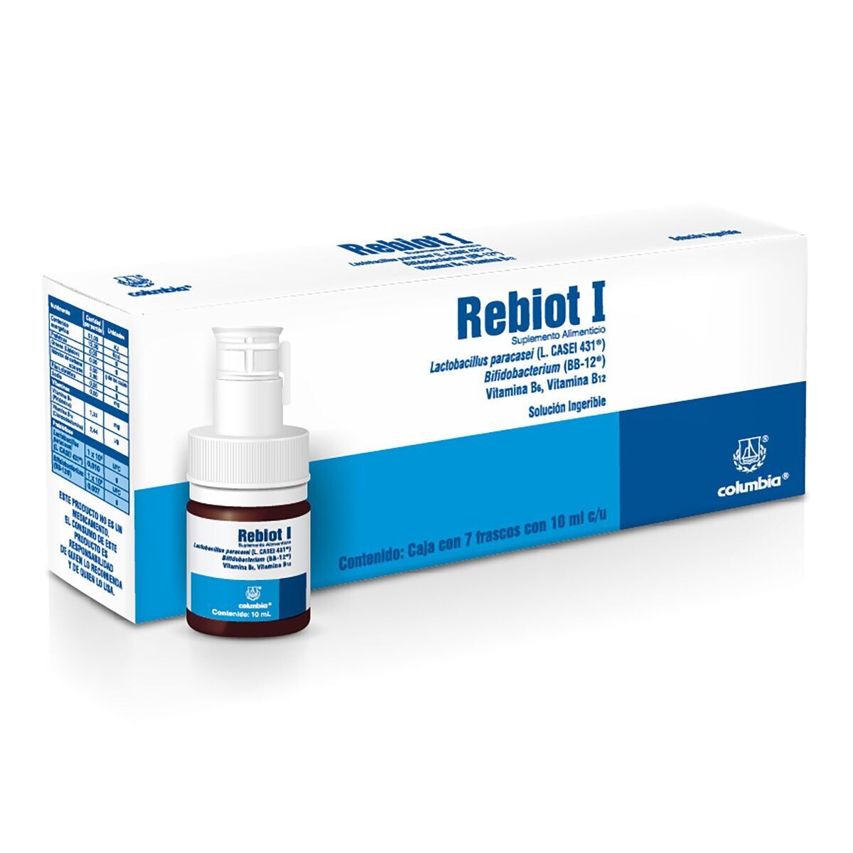 Rebiot I oral 7 frascos