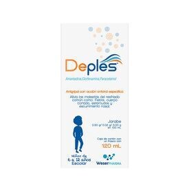 Deples jarabe oral 120mL Deples jarabe oral 120mL