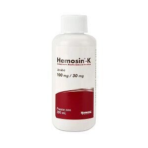 Hemosin-K solucón oral Jarabe 200ml