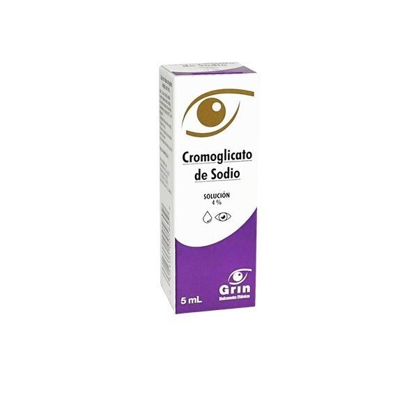 Cromoglicato de Sodio 4% Gotas Oftálmicas 5mL Cromoglicato de Sodio 4% Gotas Oftálmicas 5mL