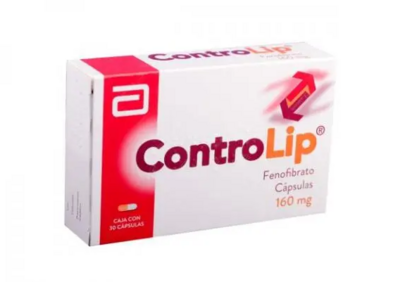ControLip-160 160mg oral 30 tabletas