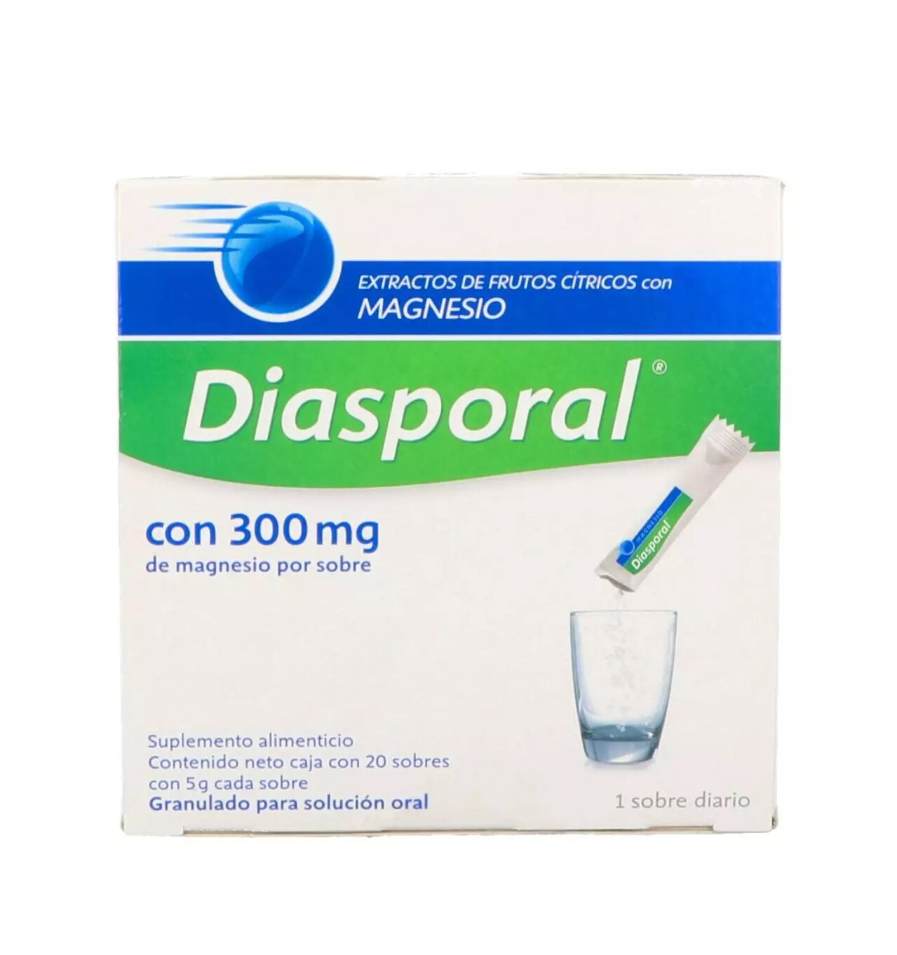 Diasporal 300mg oral 20 Sobres
