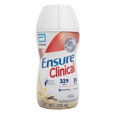 Ensure Clinical oral Sabor Vainilla 220mL Ensure Clinical oral Sabor Vainilla 220mL