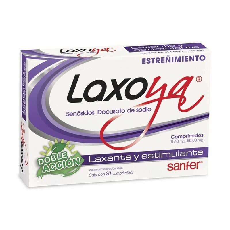 Laxoya oral 20 comprimidos Laxoya oral 20 comprimidos