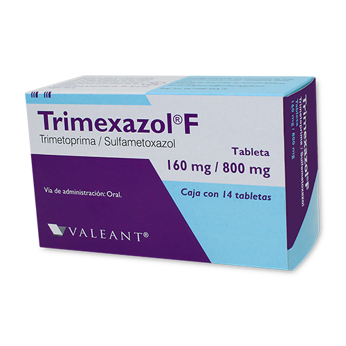 Trimexazol F 800/160mg oral 14 tabletas