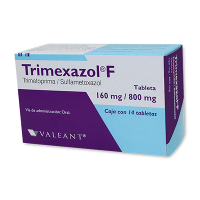 Trimexazol F 800/160mg oral 14 tabletas