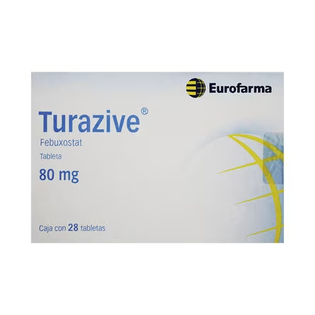 Turazive 80mg Oral 14 Tabletas